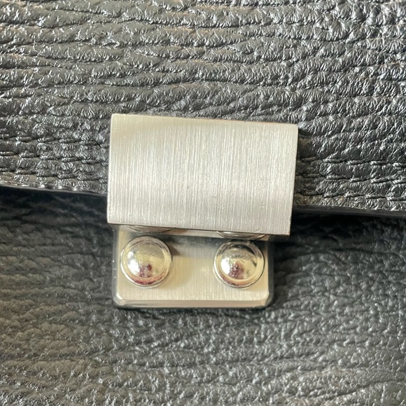 Phillip Lim 3.1 Pashli Medium Satchel in Black Peeble Leather. - Picture 5 of 7